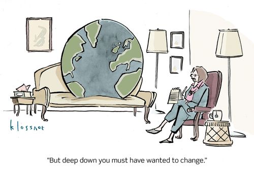 "But deep down you must have wanted to change."