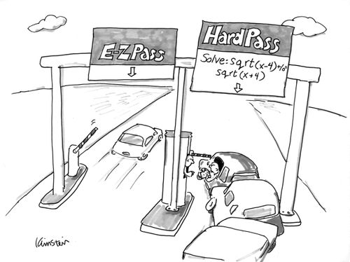E-Z pass. Hard Pass