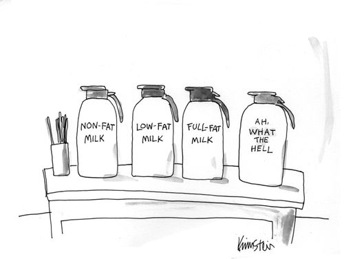 Non-Fat Milk/Low-Fat Milk/Full-Fat Milk. . . Ah, What The Hell.