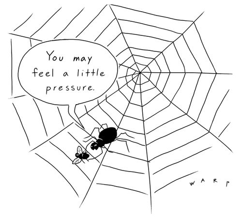 "You may feel a little pressure."