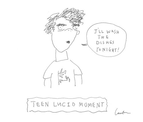 Teen Lucid Moment