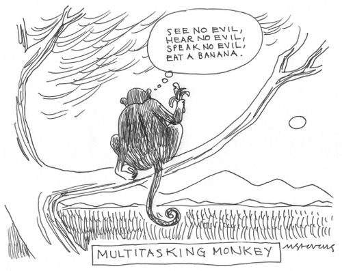 Multitasking Monkey