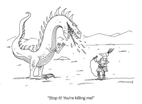 "Stop it! You're killing me!"