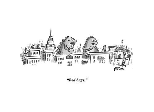 "Bed bugs."