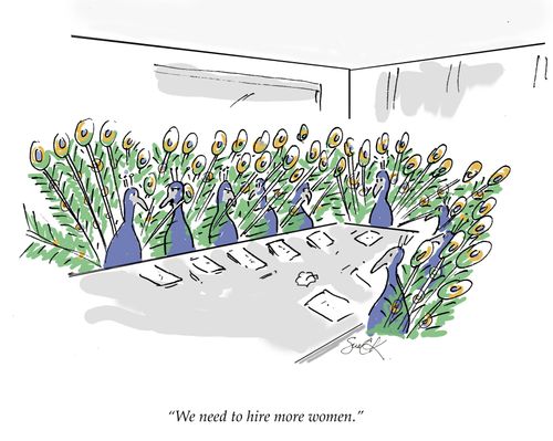 "We need to hire more women."