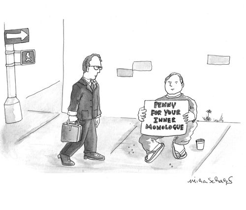 Penny for your inner monologue