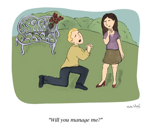 "Will you manage me?"