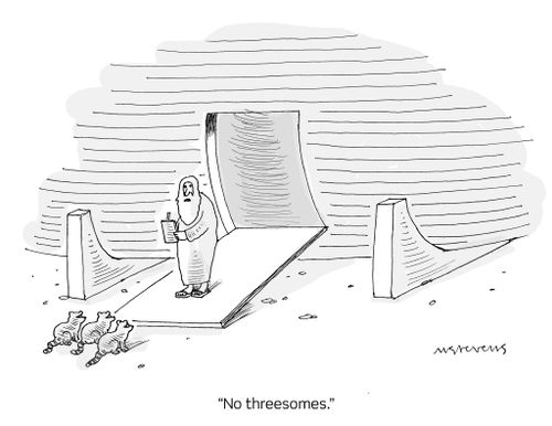 "No threesomes."
