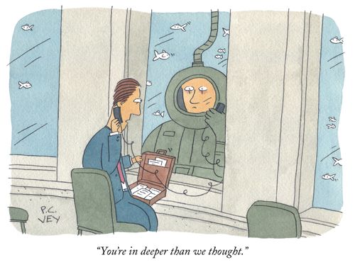 "You're in deeper than we thought."
