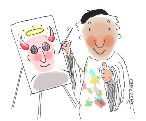 Devil Painting