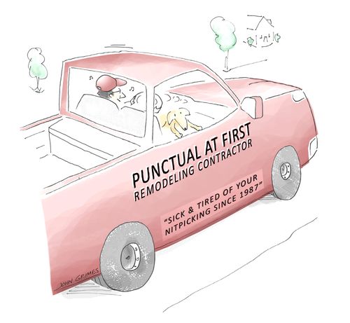 Punctual at First Remodeling Contractor