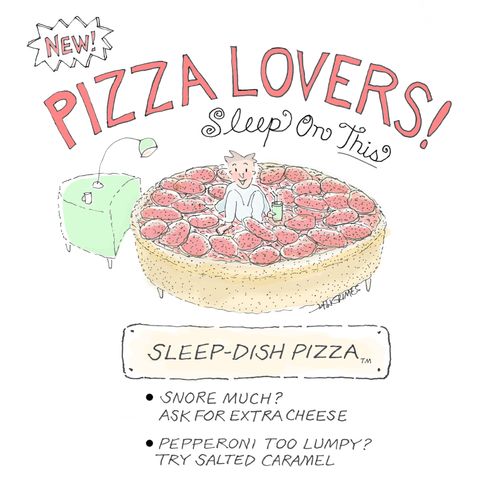 Pizza Lovers! Sleep on this