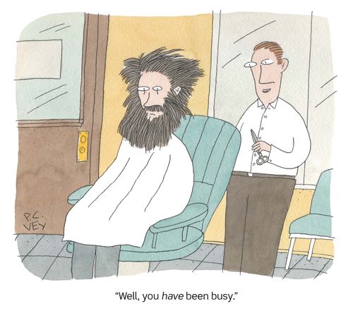 "Well, you have been busy."