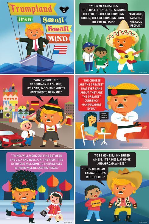 Trumpland: It's a small small mind.