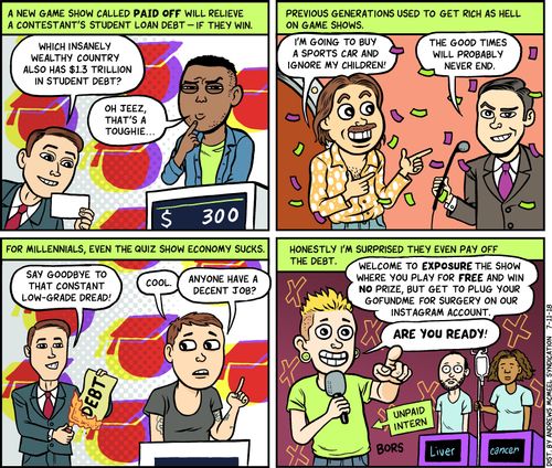 A new game show called Paid Off will relieve a contestants student loan debt  - if they win.