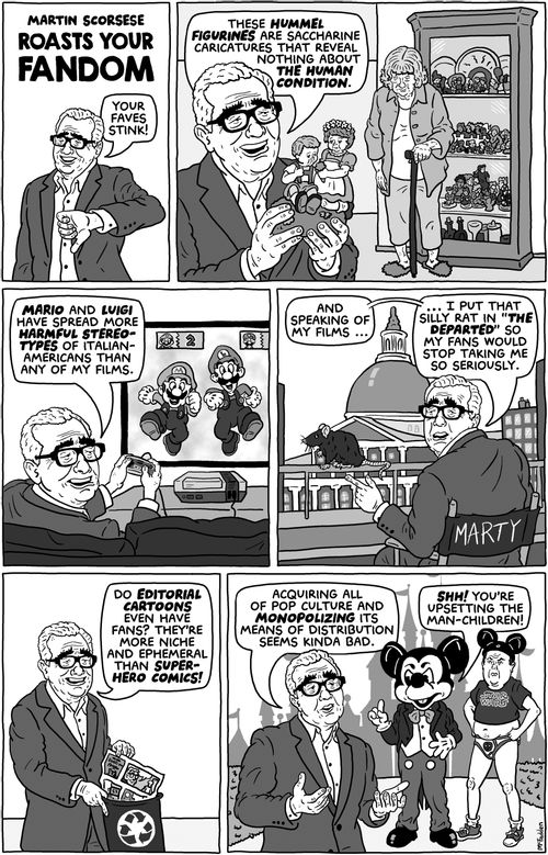 Martin Scorsese Roasts Your Fandom