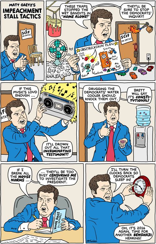Matt Gaetz's Impeachment Stall Tactics