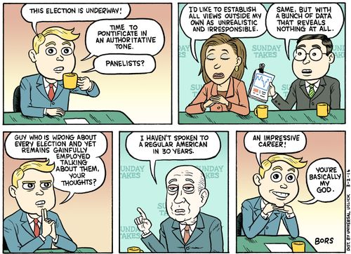 "The election is underway!"