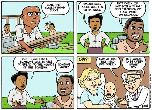 "Man, this slavery thing sucks!"