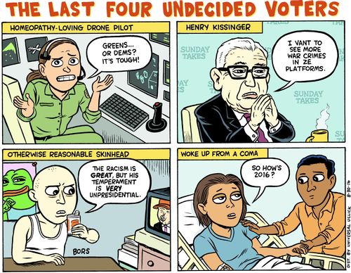 The last four undecided voters