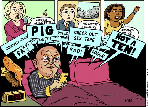 Crooked Hillary... Pig... Sad!... Not a Ten!...