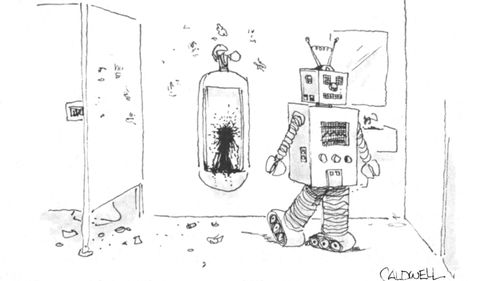 Robot Using the Men's Bathroom