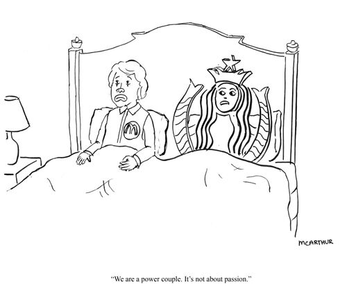 "We are a power couple. It's not about passion."