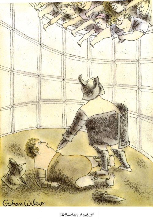 "Well—that's showbiz!"