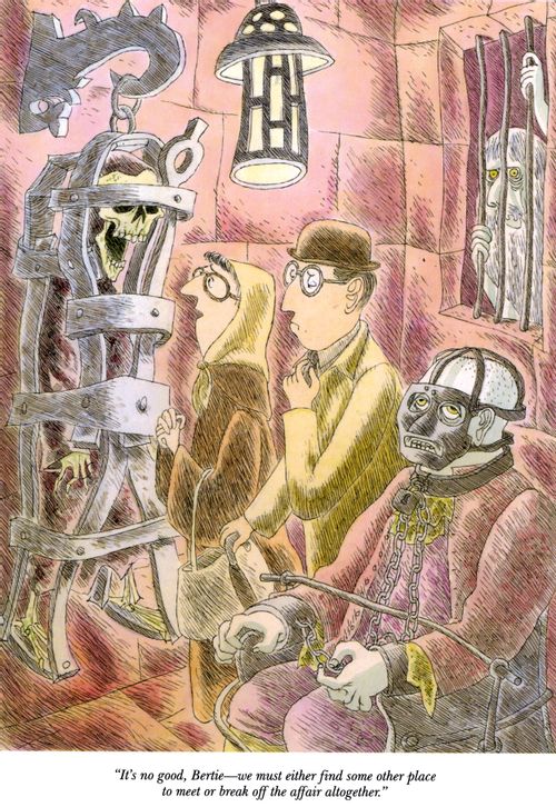 "It's no good, Bertie—we must either find some other place to meet or break off the affair altogether."
