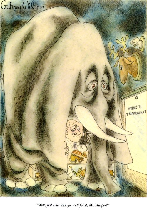 "Well, just when can you call for it, Mr. Harper?"