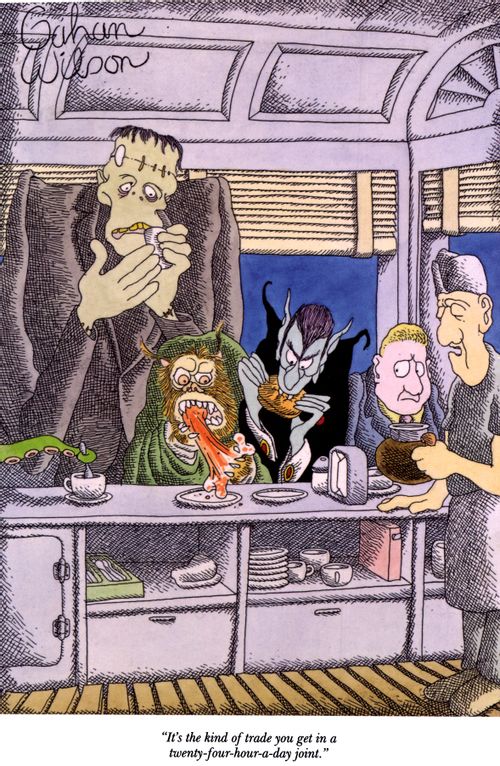 "It's the kind of trade you get in a twenty-four-hour-a-day joint."