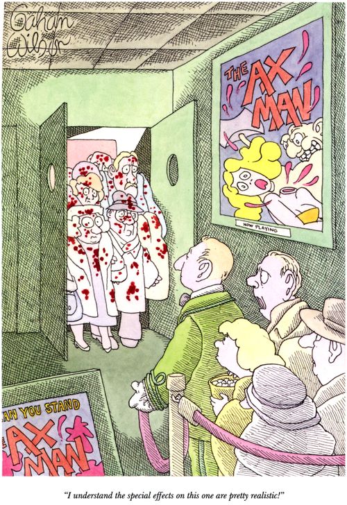"I understand the special effects on this one are pretty realistic!"