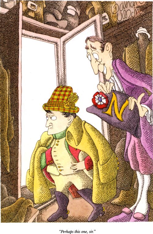 "Perhaps this one, sir."