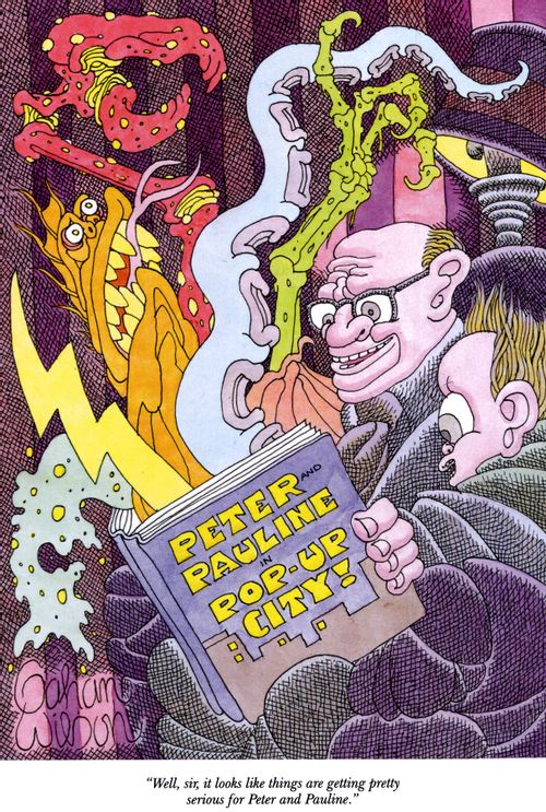 "Well, sir, it looks like things are getting pretty serious for Peter and Pauline."