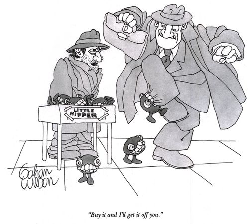 "Buy it and I'll get it off you."