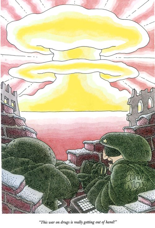 "This war on drugs is really getting out of hand!"