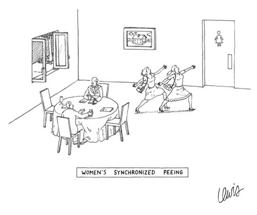 Women's Synchronized Peeing
