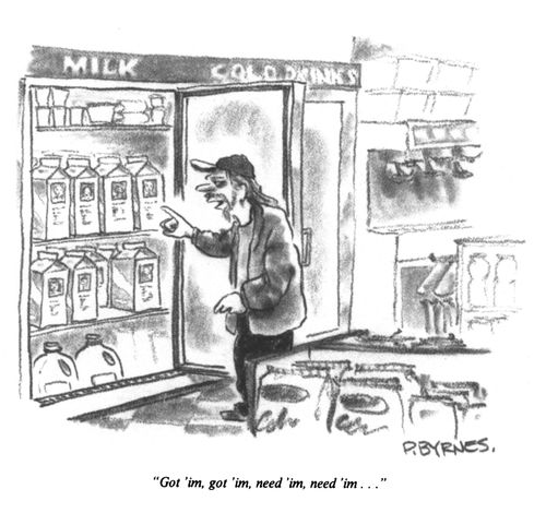 "Got 'im, got 'im, need 'im, need 'im... "