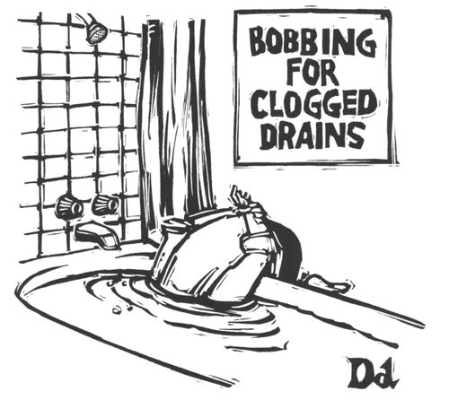 Bobbing for Clogged Drains,
