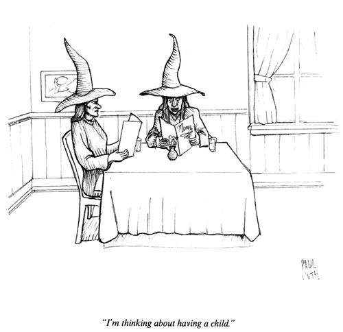 "I'm thinking about having a child."