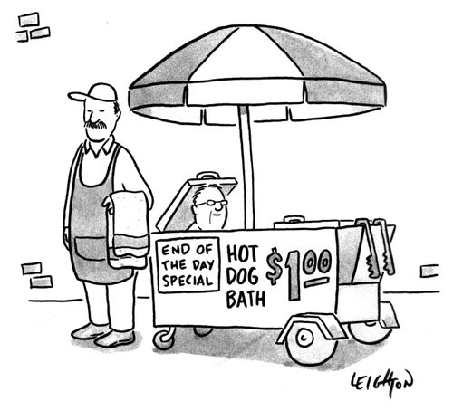 Hot Dog Bath