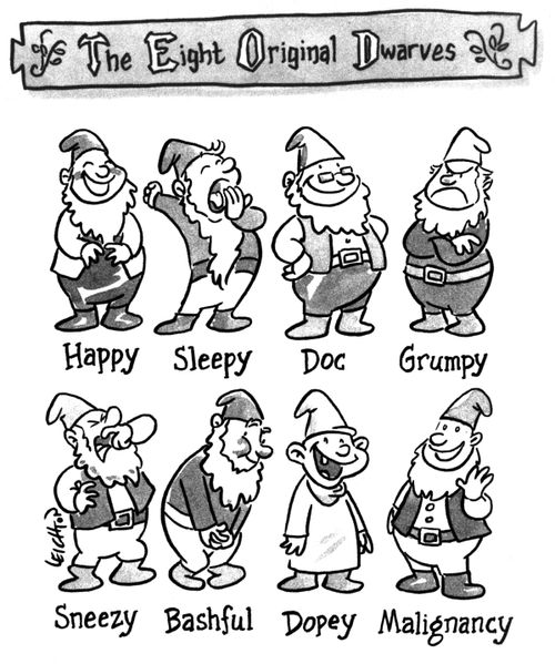The Eight Original Dwarves