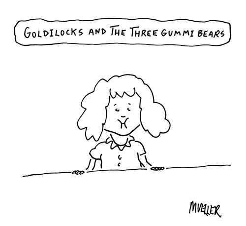 Goldilocks and the three gummi bears