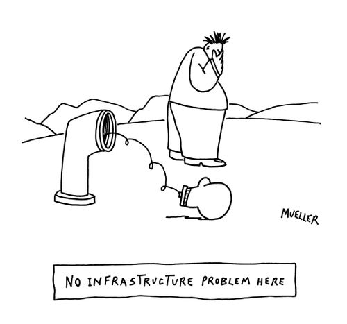 No infrastructure problem here