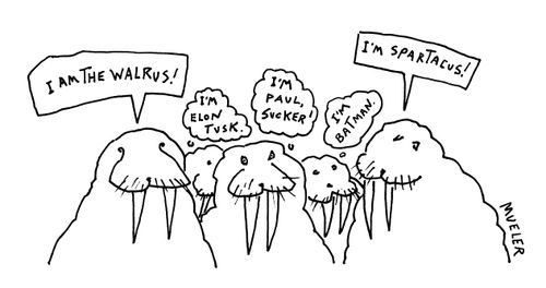 "I am the walrus!"