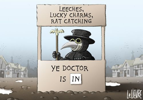 Leeches, Lucky Charms, Rat Catching. . . Ye Doctor Is In