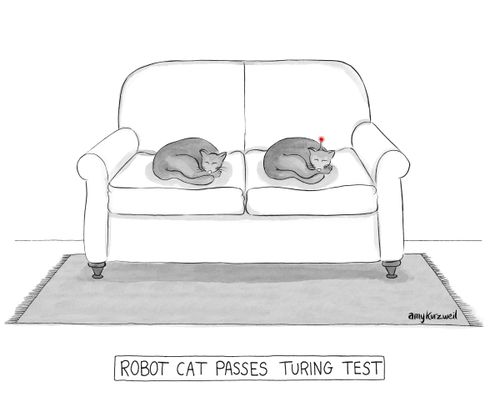 Robot Cat Passes Turing Test