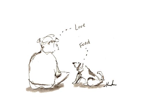 Man's Best Friend: Love and Food