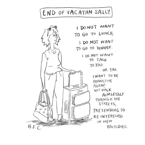 End of Vacation Sally