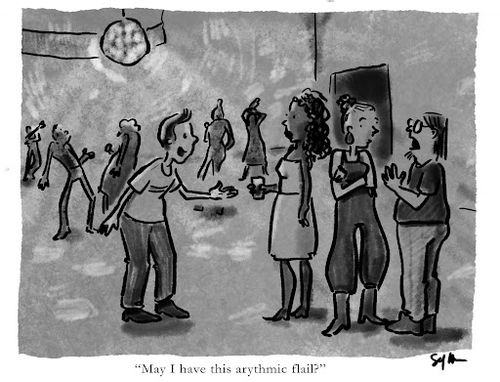 "May I have this arythmic flail?"